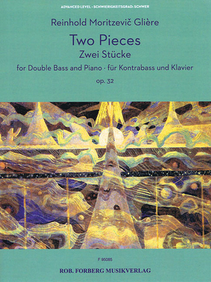 Two Pieces Op. 32 for Double Bass and Piano 1540055639 Book Cover