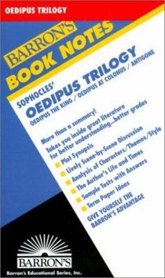 Sophocles' Oedipus Trilogy (Barron's Book Notes) 0812034309 Book Cover