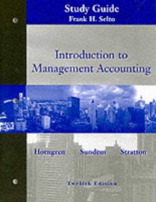 Introduction to Management Accounting 0130342297 Book Cover