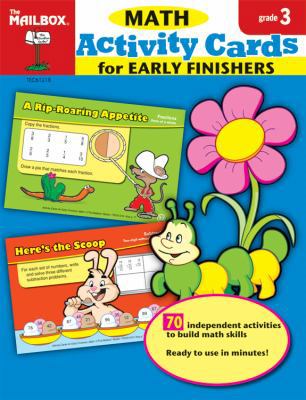 Activity Cards for Early Finishers: Math (Gr.3) 1562348930 Book Cover