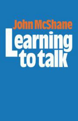 Learning to Talk 0521224780 Book Cover