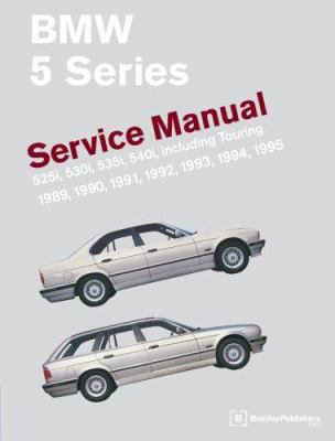 BMW 5 Series: Service Manual- 525i, 530i, 535i,... 0837603196 Book Cover