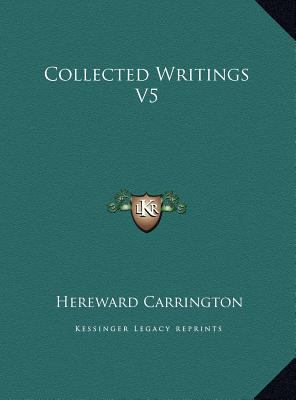 Collected Writings V5 1169826490 Book Cover
