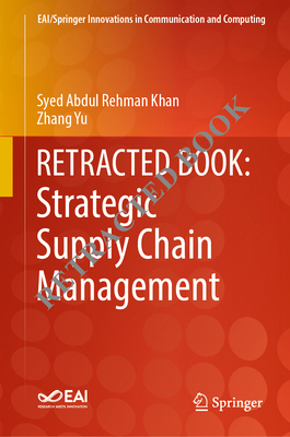 Strategic Supply Chain Management 3030150577 Book Cover