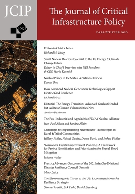 Journal of Critical Infrastructure Policy: Volu... 1637238371 Book Cover