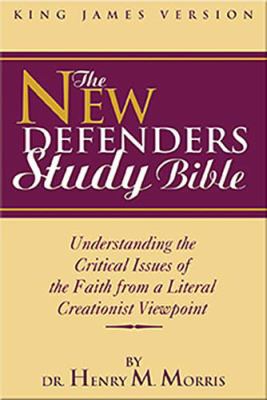 New Defender's Study Bible-KJV 0529121654 Book Cover