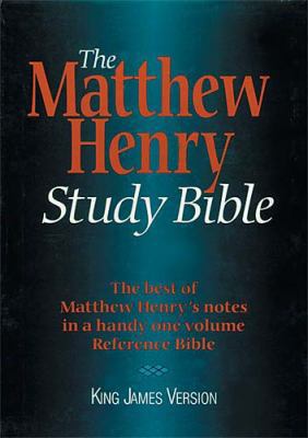 Matthew Henry Study Bible-KJV 0529102536 Book Cover