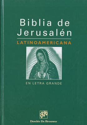 Biblia de Jerusalen Latinoamerican En Letra Gra... [Spanish] [Large Print] 8433017985 Book Cover