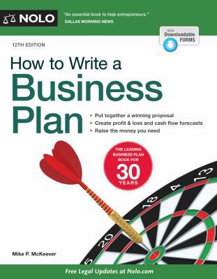 How to Write a Business Plan 1413320783 Book Cover