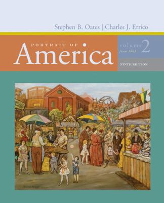 Portrait of America, Volume 2: From 1865 0618642978 Book Cover