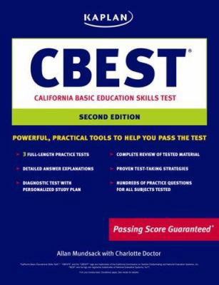 Kaplan CBEST: California Basic Educational Skil... 1419542257 Book Cover