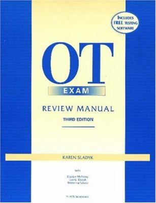 OT Exam Review Manual [With Free Testing Software] 1556425163 Book Cover