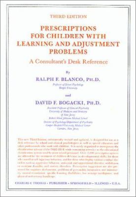 Prescriptions for Children with Learning and Ad... 0398053901 Book Cover