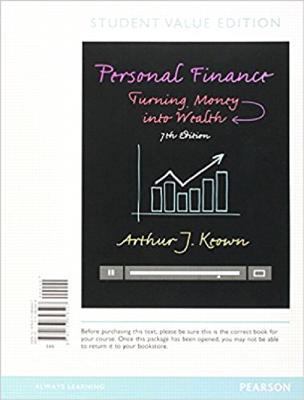 Personal Finance: Turning Money into Wealth, St... 0133973336 Book Cover