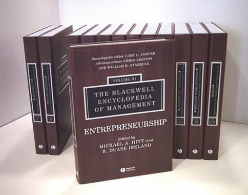 The Blackwell Encyclopedia of Management, 12 Vo... 0631233172 Book Cover