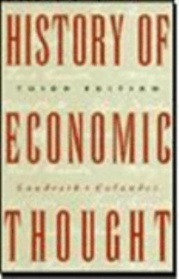 History of Economic Thought 0395668581 Book Cover