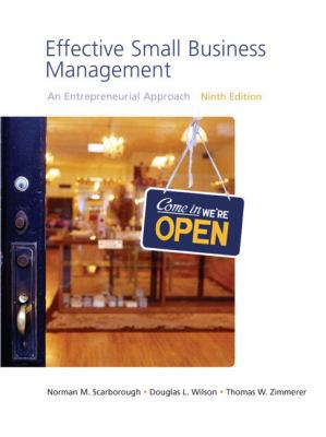 Effective Small Business Management: An Entrepr... 0136152708 Book Cover