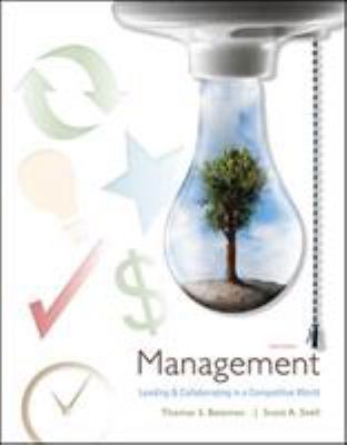 Management : Leading & Collaborating in the Com... 0078137241 Book Cover