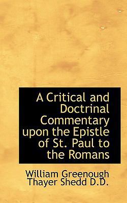 A Critical and Doctrinal Commentary Upon the Ep... 1115702068 Book Cover