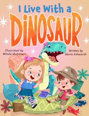 I Live With A Dinosaur B0CN8CFWNP Book Cover