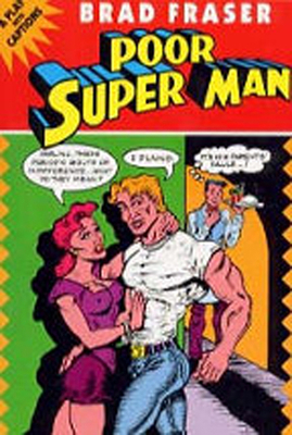 Poor Super Man: A Play with Captions 0920897819 Book Cover