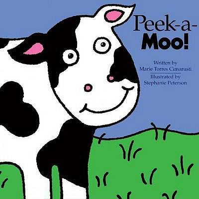 Peek-a-moo!: A Lift-the-flap Book 1857143949 Book Cover