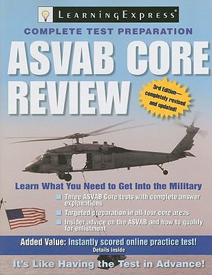 ASVAB Core Review 1576856666 Book Cover