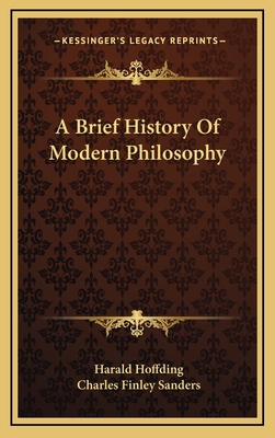 A Brief History Of Modern Philosophy 1163458562 Book Cover