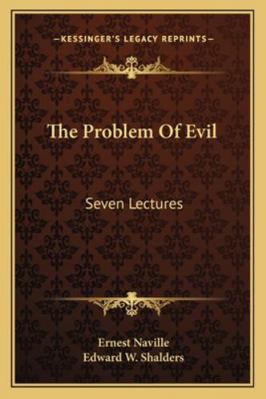 The Problem Of Evil: Seven Lectures 1163237043 Book Cover