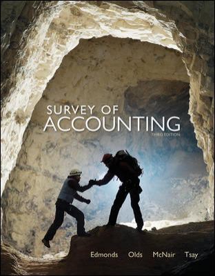 Loose-Leaf Survey of Accounting 3e 0077490835 Book Cover