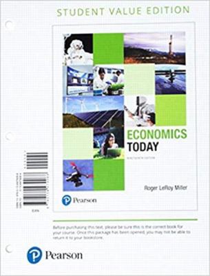 Economics Today 0134479084 Book Cover
