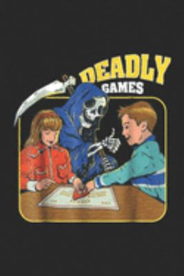 Deadly Game: Funny Retro Deadly Spirit Game Board Parody  Journal/Notebook Blank Lined Ruled 6x9 100 Pages