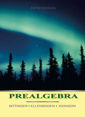 Prealgebra (5th Edition) 0321456025 Book Cover