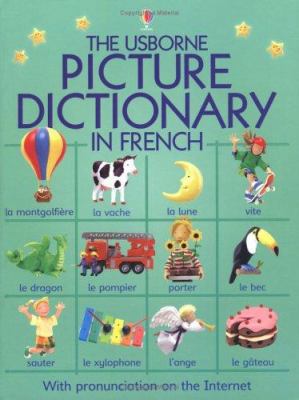 Usborne Picture Dictionary in French 0746051395 Book Cover