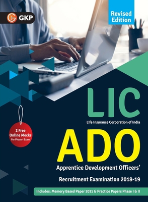 LIC 2018-19: ADO (Apprentice Development Officers) 9389161746 Book Cover