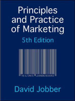 Principles and Practice of Marketing 0077114159 Book Cover