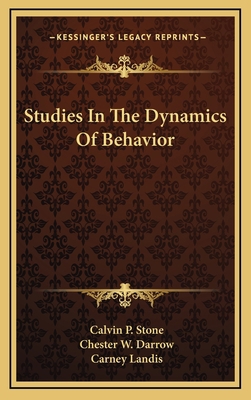 Studies in the Dynamics of Behavior 1164505408 Book Cover
