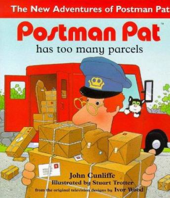 Postman Pat 8 Has Too Many Parcels 0340678127 Book Cover
