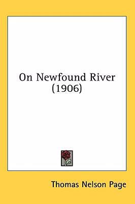 On Newfound River (1906) 054898364X Book Cover