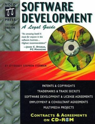 Software Development : A Legal Guide 0873373979 Book Cover