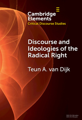 Discourse and Ideologies of the Radical Right 1009549936 Book Cover