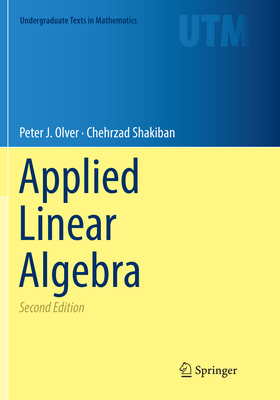 Applied Linear Algebra 3030081605 Book Cover