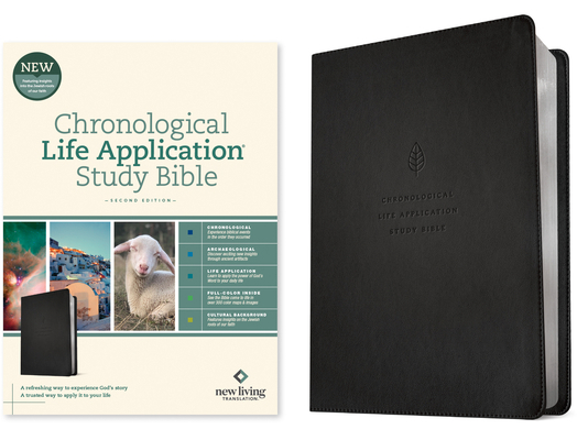 NLT Chronological Life Application Study Bible,... 1496475445 Book Cover