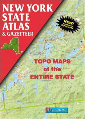 New York State Atlas & Gazetteer (Delorme Atlas... 0899332579 Book Cover