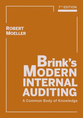 Brink's Modern Internal Auditing: A Common Body... 0470293039 Book Cover