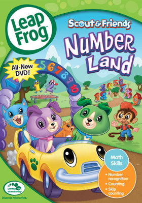 Leapfrog: Scout & Friends Number Land B0064MT1NK Book Cover