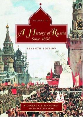 A History of Russia: Volume 2: Since 1855 0195153936 Book Cover