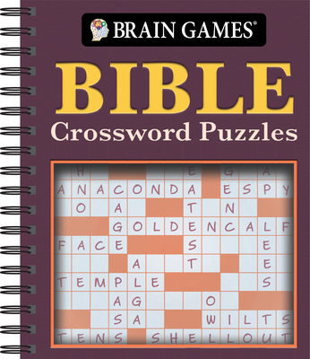 Brain Games - Bible Crossword Puzzles 1639381244 Book Cover