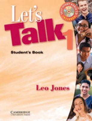 Let's Talk 1 Student's Book and Audio CD 0521776953 Book Cover