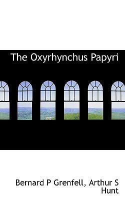The Oxyrhynchus Papyri 1117078981 Book Cover